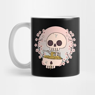 skeleton ramen Mug